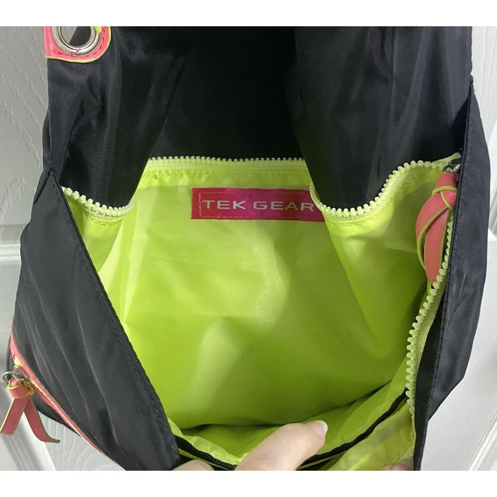 TEKGEAR‎ Unisex Crossbody Messenger Soft Tote Laptop Bag Gym Bag 13.5x16.5x3